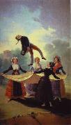 Francisco Jose de Goya The Straw Manikin oil on canvas